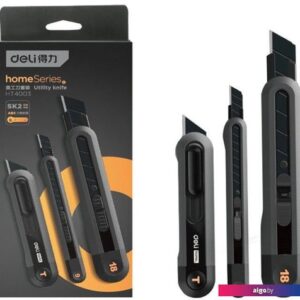 Нож строительный Deli HT4003 3 шт