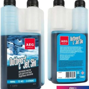 Моторное масло AEG Lubricants Outboard&JetSki 2Т Oil NMMA TC-W3 Дозатор 1л