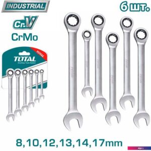 Набор ключей Total THT102RK566 (6 предметов)