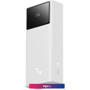 Внешний аккумулятор Baseus Star-Lord Digital Display Fast Charging Power Bank 10000mAh 30W (белый)