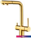 Смеситель Paulmark Serpentine Se213222-BG (золото/брашированное золото)