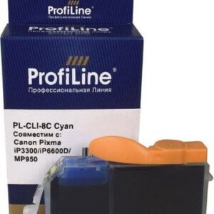 Картридж ProfiLine PL-CLI-8C (аналог Canon CLI-8C)