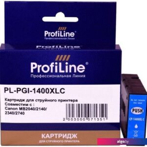 Картридж ProfiLine PL-PGI-1400XLC (аналог Canon PGI-1400XLC_C)