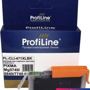Картридж ProfiLine PL-CLI-471-XLBK (аналог Canon CLI-471 XLBK_BK)