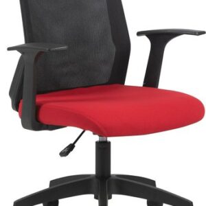 Офисное кресло CACTUS CS-MC222-BKRD (черный/темно-красный)