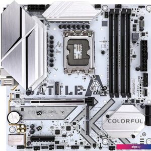 Материнская плата Colorful Battle-AX B760M-White WiFi V20