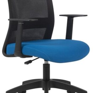 Офисное кресло CACTUS CS-MC333-BKBL (черный/темно-синий)