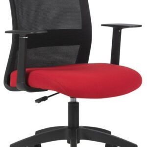 Офисное кресло CACTUS CS-MC333-BKRD (черный/темно-красный)