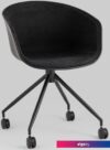 Кресло Stool Group LIBRA SL-7040ZB (рогожка черный/черный)
