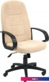 Офисное кресло TetChair СН-747 флок (бежевый)