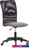 Офисное кресло TetChair 29/W-11 флок/ткань (серый/черный)