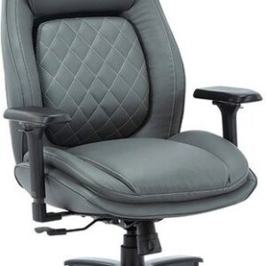 Офисное кресло CHAIRMAN CH403 (экокожа серый)