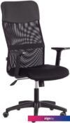 Кресло TetChair Practic Plt кожзам/ткань (черный)