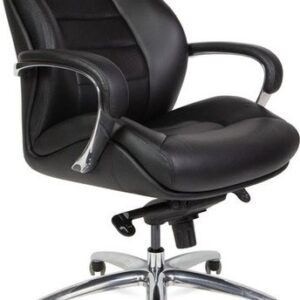 Кресло Norden Porsche F281 (черная кожа/алюминий)