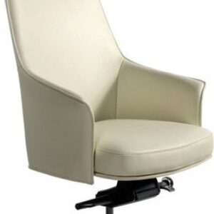 Офисное кресло Norden Бордо A1918 (кожа слоновая кость)
