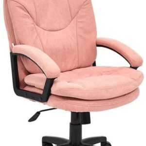 Офисное кресло TetChair Comfort LT флок (розовый)