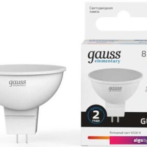 Светодиодная лампочка Gauss Elementary GU5.3 11W 850lm 6500K 13531