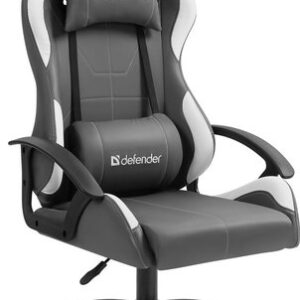 Игровое (геймерское) кресло Defender Chromos (серый/белый)