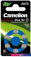 Батарейки Camelion A675 6 шт. [A675-BP6]