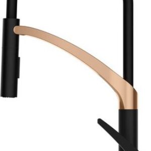 Смеситель Rubineta Ultima-50 (BK/RG) UL500638