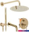 Душевая система Rea Lungo REA-P4125 (золотой)