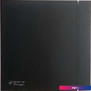 Осевой вентилятор Soler&Palau Silent-100 CHZ Matt Black Design 5210402300-011000