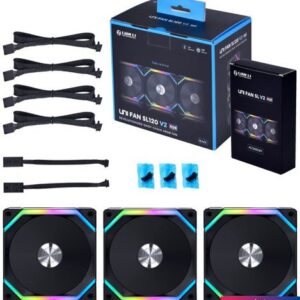 Набор вентиляторов с контроллером Lian Li Uni Fan SL V2 120 G99.12SLV23B.R0