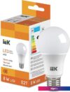 Светодиодная лампочка IEK LED Bulb A60 710lm 3000K E27