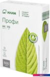 Офисная бумага ИЛИМ Профи А4 80г/м2 500 л ИП80A4