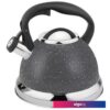 Чайник со свистком Mallony Classico Stile 985623 (серый/белая точка)