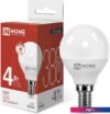 Светодиодная лампочка In Home LED-ШАР-VC 4 Вт 230В Е14 4000К 380 Лм