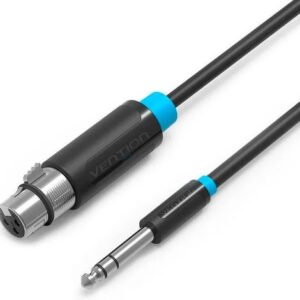Кабель Vention BBFBH 6.5 Jack - XLR (2 м