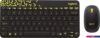 Офисный набор Logitech MK240 Nano 920-008198 (черный)