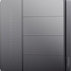 Выключатель Aqara Z1 Pro 4 клавиши (графитовый)