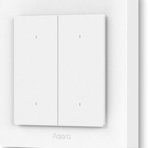 Выключатель Aqara Light Switch H2 EU WS-K08D 2 клавиши (белый)