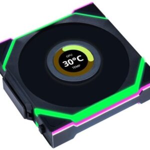 Вентилятор для корпуса Lian Li Uni Fan SL 120 Wireless LCD G99.12RSLLCD1W1B.R0