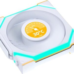 Вентилятор для корпуса Lian Li Uni Fan SL 120 Wireless LCD Reverse G99.12RSLLCD1W1W.R0