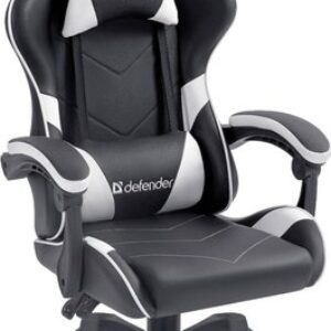 Игровое (геймерское) кресло Defender Companion (черный/белый)