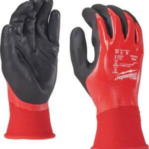 Нитриловые перчатки Milwaukee Fully Dip Cut Level 1/A 9/L 4932493220