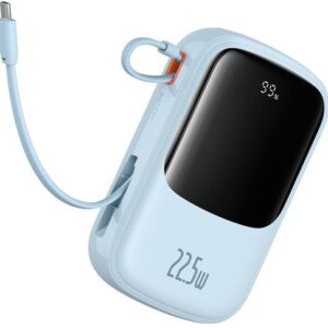 Внешний аккумулятор Baseus Qpow Pro+ 22.5W 20000mAh (голубой)