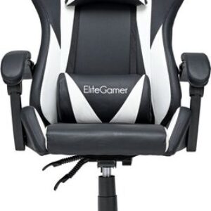 Игровое (геймерское) кресло Elite Gamer EC001 (белый/черный)