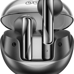 Наушники QCY AilyBuds Clear (черный/серый)