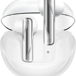 Наушники QCY AilyBuds Clear (белый/серебиристый)