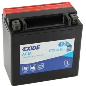 Аккумулятор EXIDE ETX14-BS 12В 12Ач