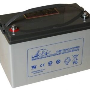 Аккумулятор LEOCH-DJM-12-100 12В 100Ач 330x173x220 мм Прямая (+-)