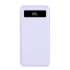 Внешний аккумулятор TFN Porta LCD PD 22.5W 20000 mAh (фиолетовый)