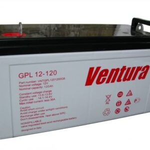 Аккумулятор Ventura GPL 12-120 12В 125Ач 408x172x227 мм Прямая (+-)