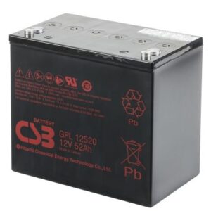 Аккумулятор CSB-GPL-12520 12В 52Ач