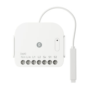 Умное реле Яндекс двухканальное Zigbee YNDX-00538 (цвет)