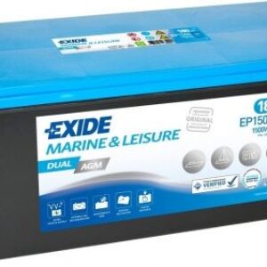 Аккумулятор EXIDE Dual AGM EP1500 12В 180Ач 900CCA